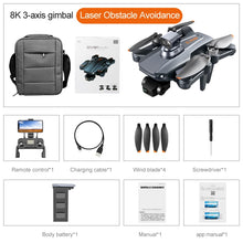 Load image into Gallery viewer, Drone 8k Profesional GPS 3 km Quadcopter With Dual Camera