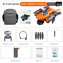 Load image into Gallery viewer, Drone 8k Profesional GPS 3 km Quadcopter With Dual Camera
