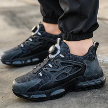 Load image into Gallery viewer, New Indestructible Rotating Button Work Sneakers Safety Shoes