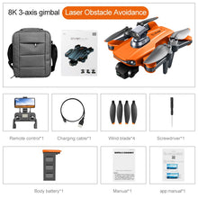 Load image into Gallery viewer, Drone 8k Profesional GPS 3 km Quadcopter With Dual Camera