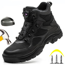 Load image into Gallery viewer, Top Grade Rotary Buckle Work Safety Boots Indestructible
