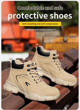Load image into Gallery viewer, New Work Safety Boots Anti-smash Anti-puncture Steel Toe