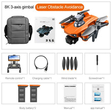 Load image into Gallery viewer, Drone 8k Profesional GPS 3 km Quadcopter With Dual Camera