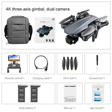 Load image into Gallery viewer, Drone 8k Profesional GPS 3 km Quadcopter With Dual Camera