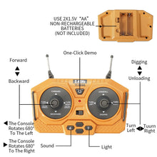 Load image into Gallery viewer, RC Excavator Dumper Radio Control Crawler Truck Bulldozer