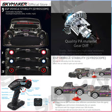 Load image into Gallery viewer, High Speed 2.4G Brushless 4WD Drift Remote Control Racing Car