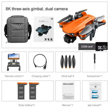 Load image into Gallery viewer, Drone 8k Profesional GPS 3 km Quadcopter With Dual Camera