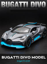 Load image into Gallery viewer, Metal Alloy Toy Car Model Bugatti Divo 1/32
