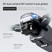 Load image into Gallery viewer, Drone 8k Profesional GPS 3 km Quadcopter With Dual Camera