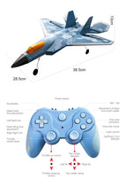 Load image into Gallery viewer, RC Plane Remote Control Aircraft 360° Stunt Fighter Airplane