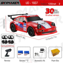 Load image into Gallery viewer, High Speed 2.4G Brushless 4WD Drift Remote Control Racing Car