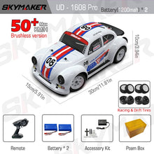 Load image into Gallery viewer, High Speed 2.4G Brushless 4WD Drift Remote Control Racing Car