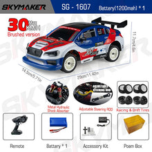 Load image into Gallery viewer, High Speed 2.4G Brushless 4WD Drift Remote Control Racing Car