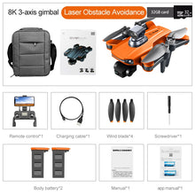 Load image into Gallery viewer, Drone 8k Profesional GPS 3 km Quadcopter With Dual Camera