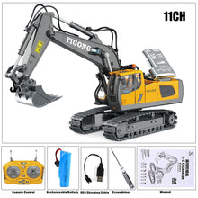 Load image into Gallery viewer, RC Excavator Dumper Radio Control Crawler Truck Bulldozer