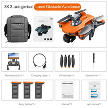 Load image into Gallery viewer, Drone 8k Profesional GPS 3 km Quadcopter With Dual Camera