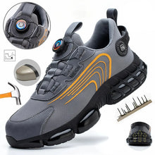 Load image into Gallery viewer, New Indestructible Rotating Button Work Sneakers Safety Shoes