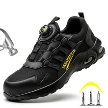 Load image into Gallery viewer, Indestructible Lightweight Work Shoes Safety Shoes Rotating Button