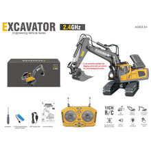 Load image into Gallery viewer, RC Excavator Dumper Radio Control Crawler Truck Bulldozer