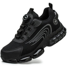 Load image into Gallery viewer, New Indestructible Rotating Button Work Sneakers Safety Shoes