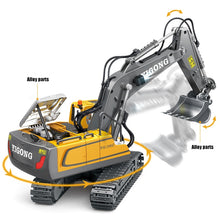 Load image into Gallery viewer, RC Excavator Dumper Radio Control Crawler Truck Bulldozer