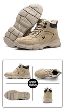 Load image into Gallery viewer, New Work Safety Boots Anti-smash Anti-puncture Steel Toe