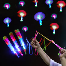 Load image into Gallery viewer, Arrow Rocket Helicopter Flying Toy