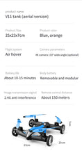 Load image into Gallery viewer, New 2-in-1 Air-Ground Flying Car 4k Camera with LED Night light