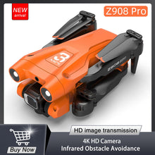 Load image into Gallery viewer, 2023 Z908 Pro Mini Drone 4k Camera