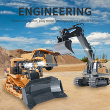Load image into Gallery viewer, RC Excavator Truck Crawler Truck Bulldozer Dump Truck Toys