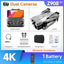 Load image into Gallery viewer, 2023 Z908 Pro Mini Drone 4k Camera