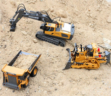 Load image into Gallery viewer, RC Excavator Truck Crawler Truck Bulldozer Dump Truck Toys