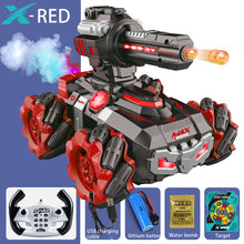 Load image into Gallery viewer, Water Bomb Tank Toy with Electric Gesture and Remote Control