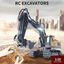 Load image into Gallery viewer, RC Excavator Truck Crawler Truck Bulldozer Dump Truck Toys