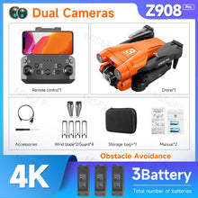 Load image into Gallery viewer, 2023 Z908 Pro Mini Drone 4k Camera