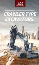Load image into Gallery viewer, RC Excavator Truck Crawler Truck Bulldozer Dump Truck Toys