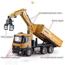 Load image into Gallery viewer, Remote Control Tractor Timber Dump Truck