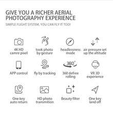Load image into Gallery viewer, Mini RC Drone With 4K HD Camera