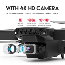Load image into Gallery viewer, Mini Drone Led Light Dual 4K Camera RC Quadcopter Long Flying Time