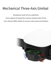 Load image into Gallery viewer, 5G WIFI 4K HD Camera Drone 2km control disctance 3-Axis Stable Gimbal 25 Mins Flight Time FPV GPS professional rc quadcopter