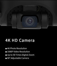 Load image into Gallery viewer, 5G WIFI 4K HD Camera Drone 2km control disctance 3-Axis Stable Gimbal 25 Mins Flight Time FPV GPS professional rc quadcopter