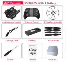 Load image into Gallery viewer, Prowler S8 Foldable Camera Drone Quadcopter