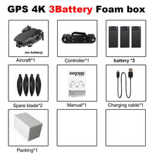 Load image into Gallery viewer, FEMA S3 GPS Drone With Camera 4k 5G WiFi