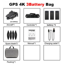 Load image into Gallery viewer, FEMA S3 GPS Drone With Camera 4k 5G WiFi
