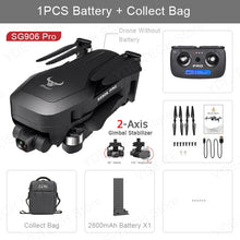 Load image into Gallery viewer, SG906 Pro Pro2 Drone Quadcopter with HD Camera 4K GPS 5G WIFI