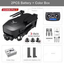 Load image into Gallery viewer, SG906 Pro Pro2 Drone Quadcopter with HD Camera 4K GPS 5G WIFI