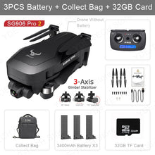 Load image into Gallery viewer, SG906 Pro Pro2 Drone Quadcopter with HD Camera 4K GPS 5G WIFI