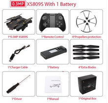 Load image into Gallery viewer, SHARKS BATTLES Foldable Selfie Drone with Wide Angle 2MP HD Camera