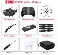 Load image into Gallery viewer, SHARKS BATTLES Foldable Selfie Drone with Wide Angle 2MP HD Camera