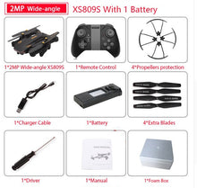 Load image into Gallery viewer, SHARKS BATTLES Foldable Selfie Drone with Wide Angle 2MP HD Camera